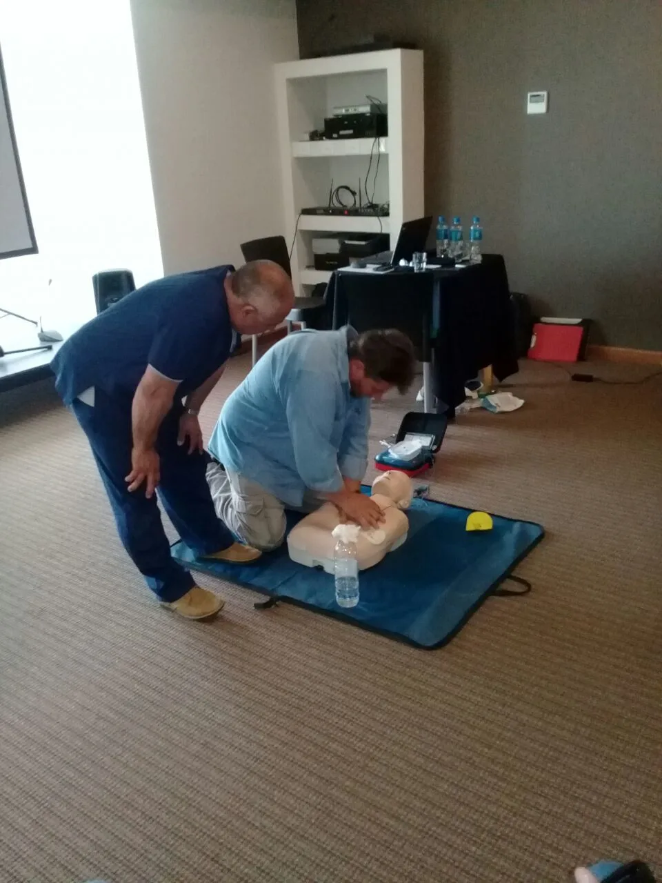 Capacitación en primeros auxilios y RCP